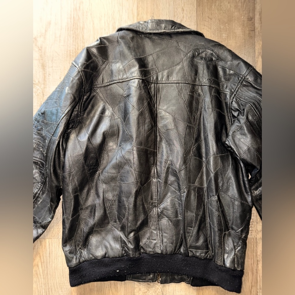 Black Leather Jacket - Picture 5 of 9